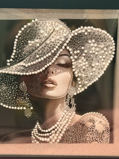 Camille — The Veil, Diamond Divas diamond art portrait No. 09