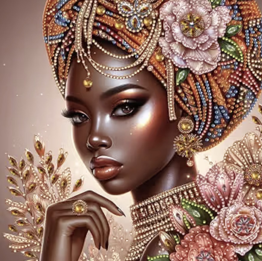 Aurelia — The Adorned, handmade diamond art