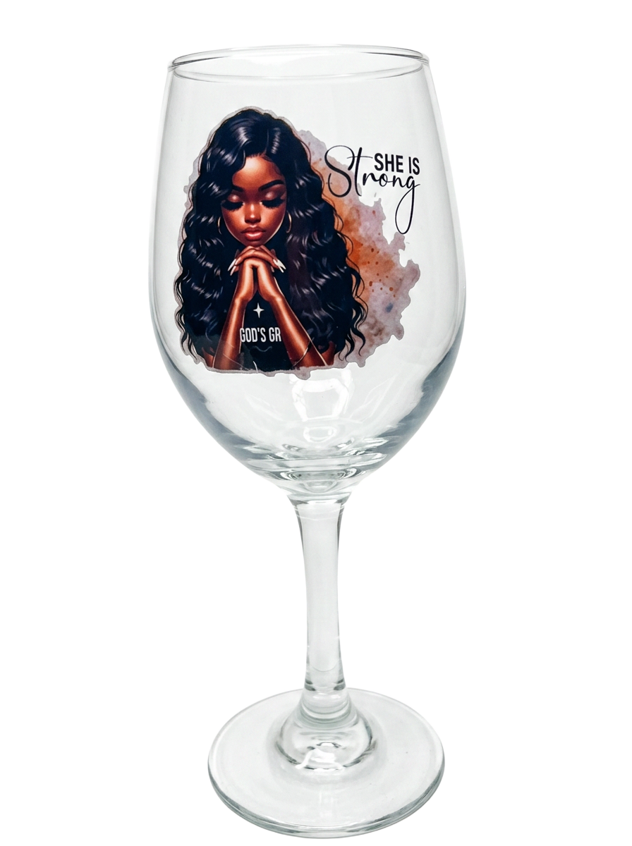Diva Wine Glass — Glam Diva Status drinkware